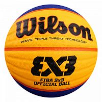 Мяч б/б WILSON FIBA 3x3 Official, р.6, синт., PU, бутил. WTB0533XB